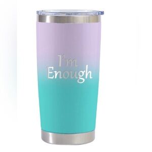 “I’m Enough” Ombré Affirmation Cups ✨